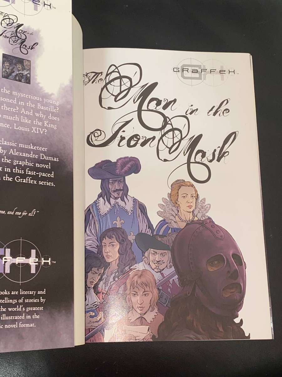 THE MAN IN THE IRON MASK GRAPHIC NOVEL