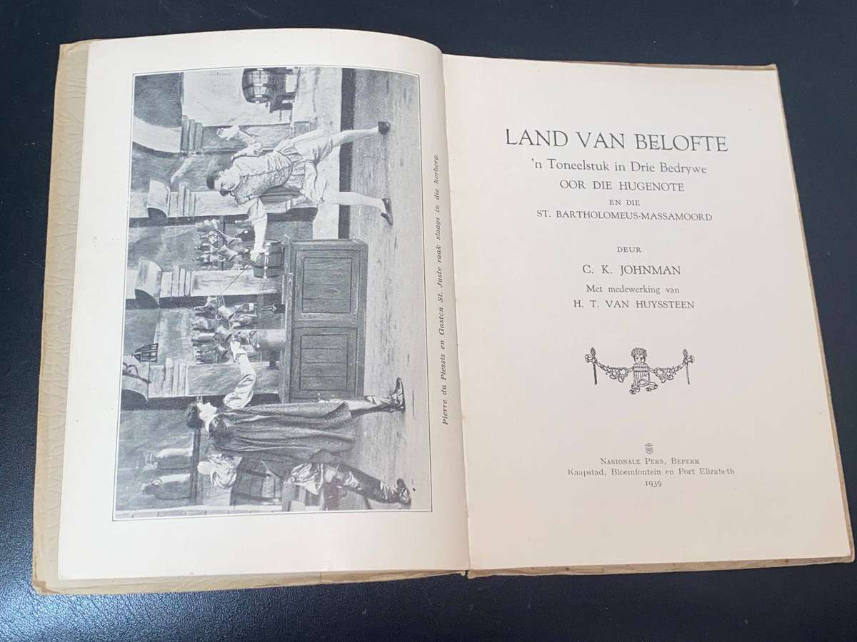 LAND VAN BELOFTE 'N TONEELSTUK IN DRIE BEDRYWE DEUR C.K. JOHNMAN