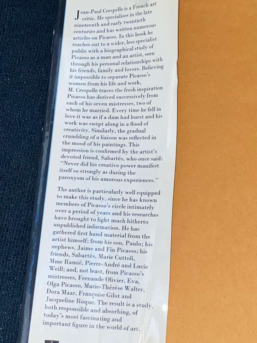 PICASSO AND HIS WOMEN BY JEAN-PAUL CRESPELLE