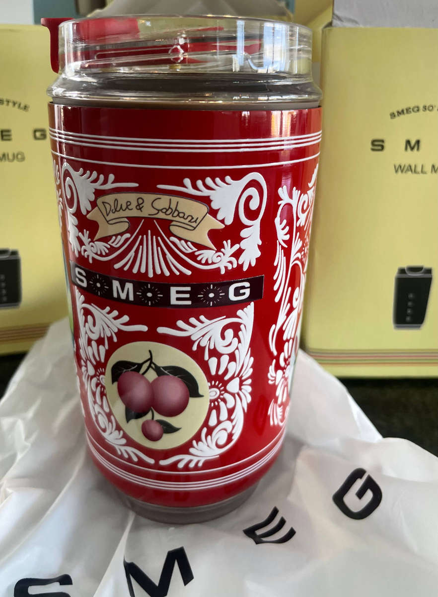 Smeg 250ml Stainless Steel (Flat top) Thermal Mug