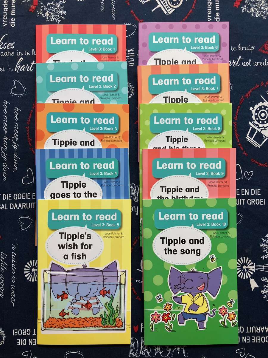 Tippie (Box set) Learn to read - Level 3 (book 1-10)