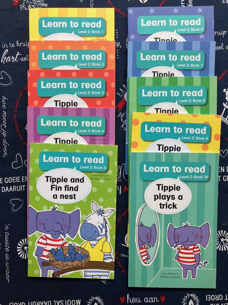 Tippie (Box set) Learn to read - Level 2 (book 1-10)