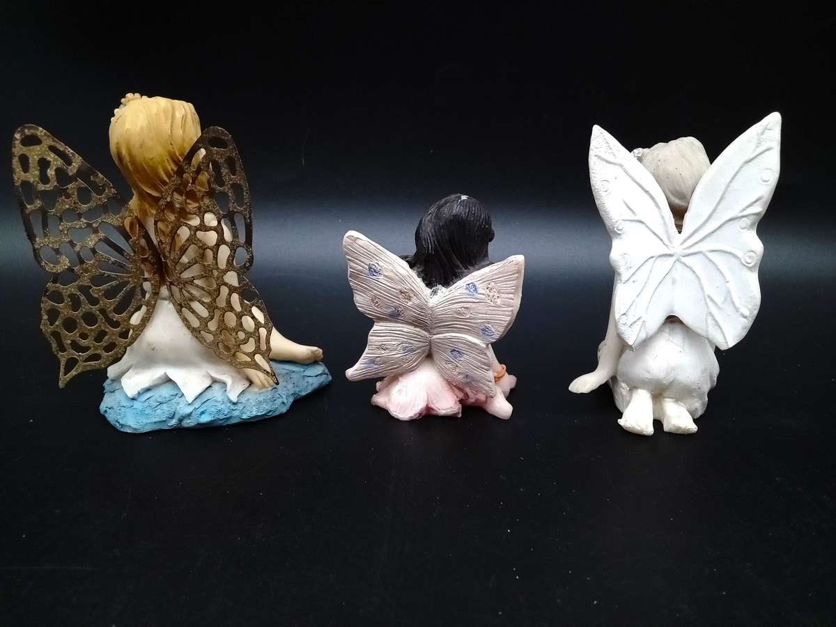 Fairy Lovers! Diverse Collection of Fairies and Figures as well as a Comprehensive Book on Fairies