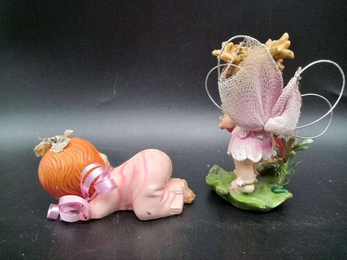 Fairy Lovers! Diverse Collection of Fairies and Figures as well as a Comprehensive Book on Fairies