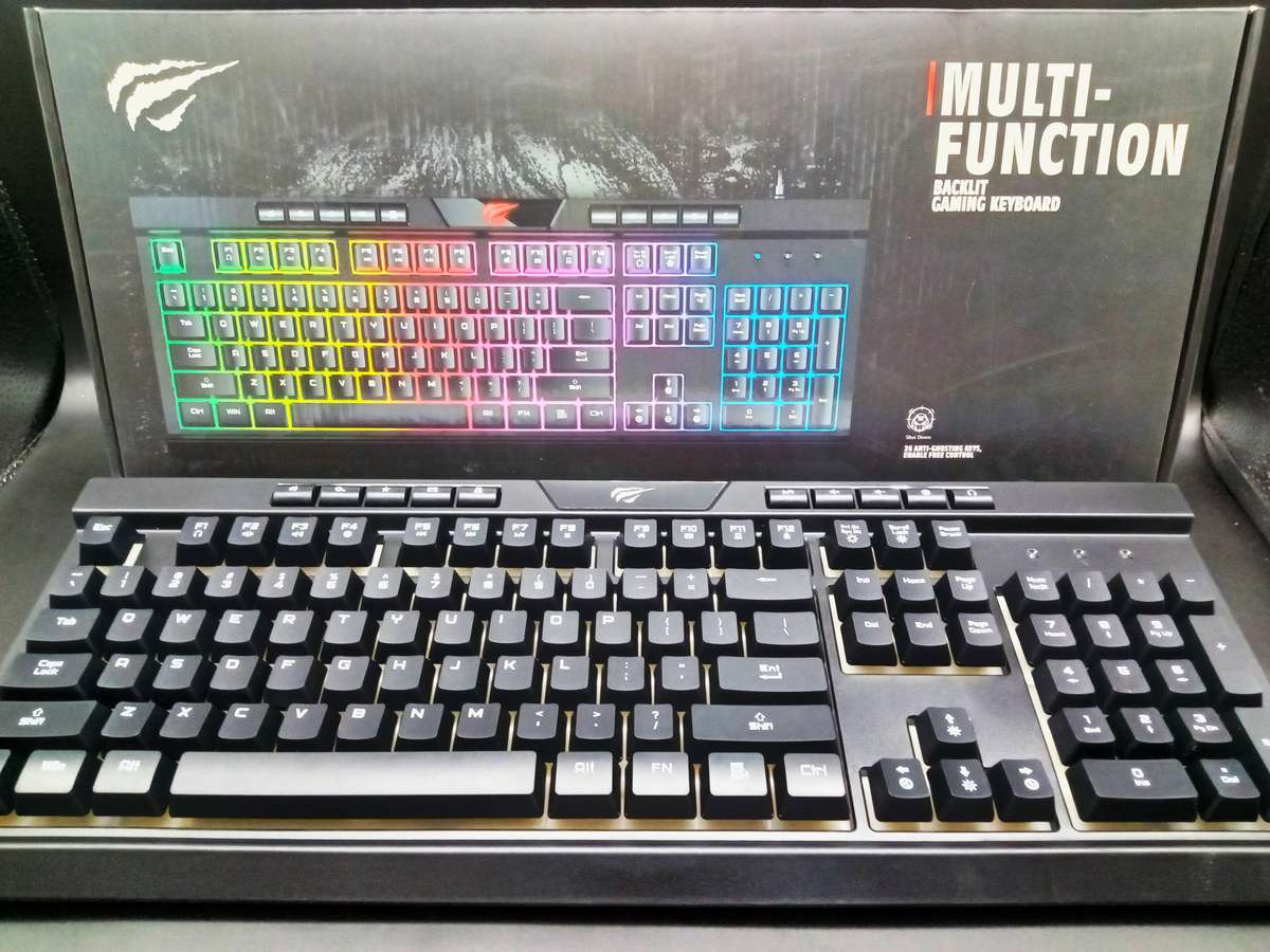 NEW! Multi-Function Backlit Keyboard With Colorful Atmospheric Lights
