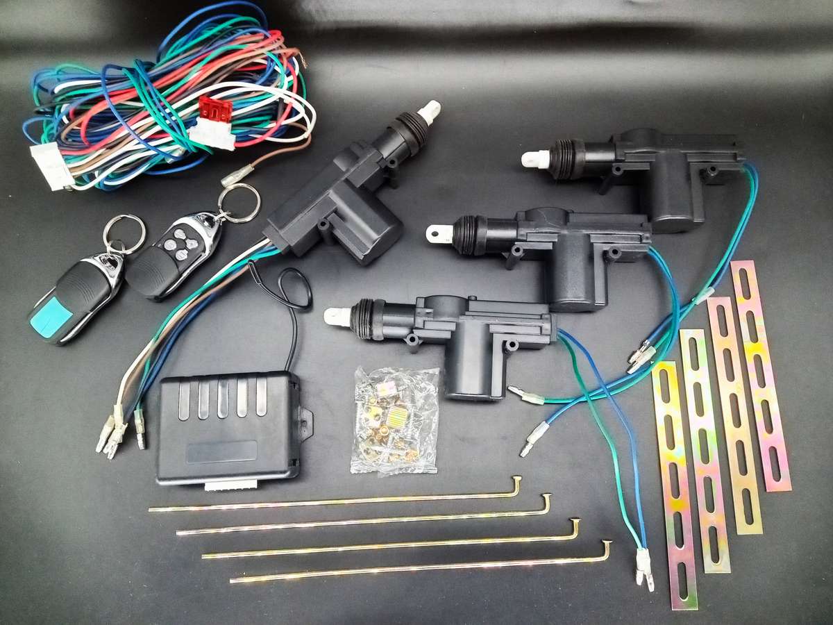 NEW! Central Locking System For Your Vehicle! No resistance. Prevent blocking