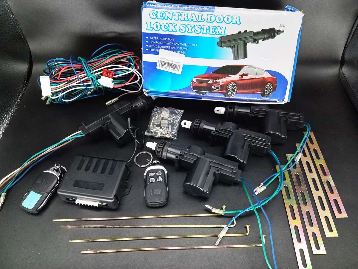 NEW! Central Locking System For Your Vehicle! No resistance. Prevent blocking