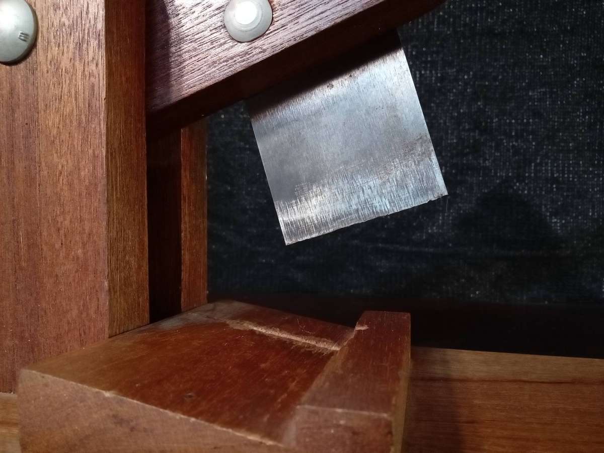 Robust Handmade Wooden Biltong Slicer (40cm x 15cm x 17cm)