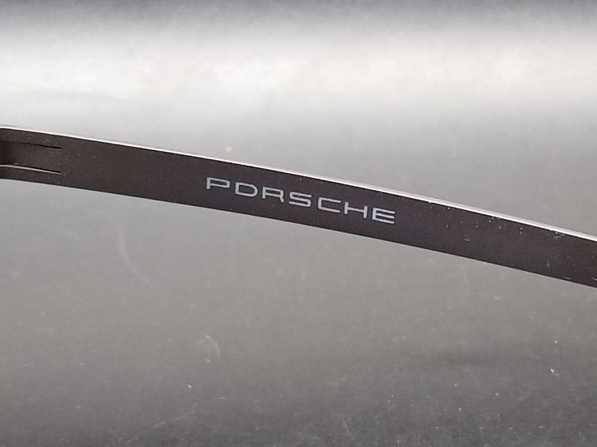 Porsche (Replica) - P9887 -  Gray Square - Semi-frameless - Eyeglasses/Frame