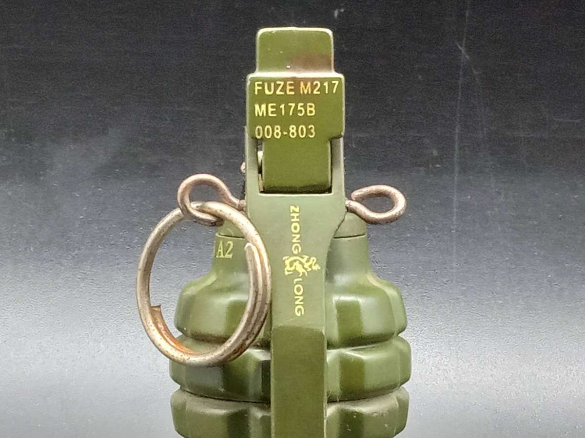 China - Miniature Military Grenade  - Cigarette Lighter - Butane