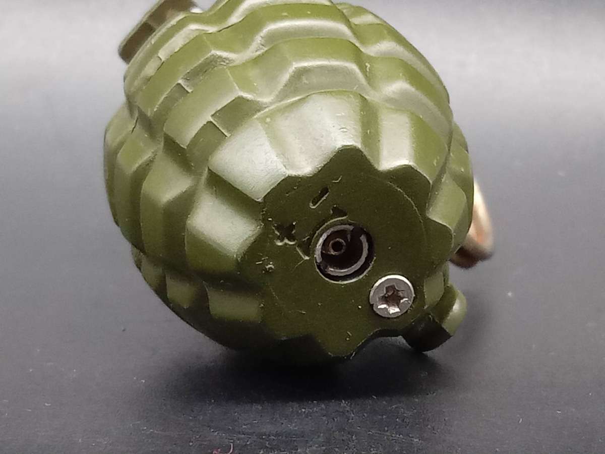 China - Miniature Military Grenade  - Cigarette Lighter - Butane
