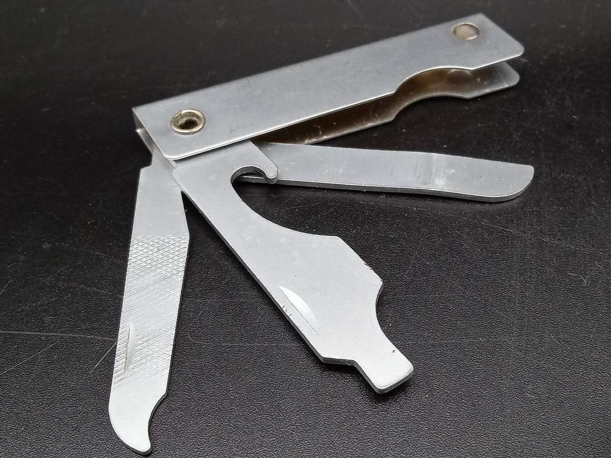 Stainless Steel - Men's Lot - Bracelet, Ring, Money Clips, Multi-tool