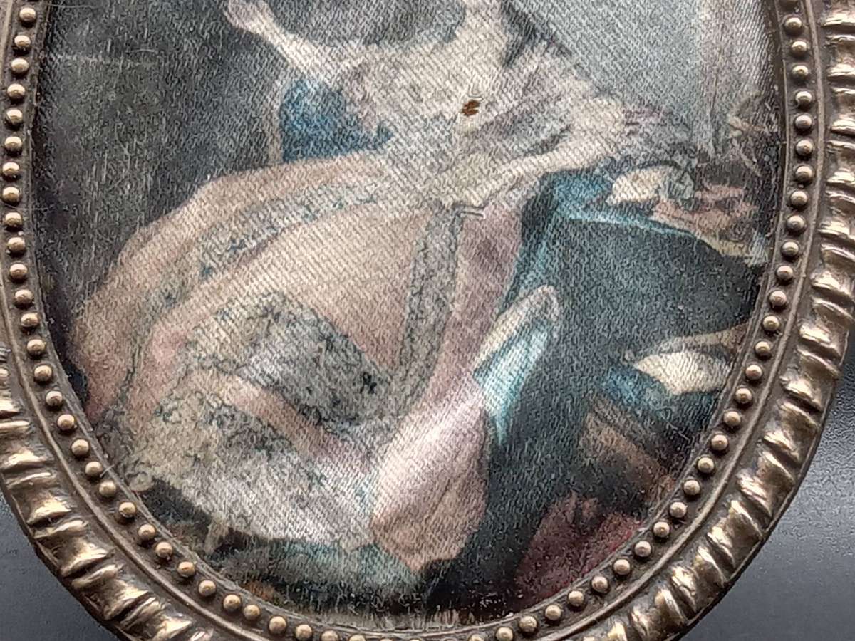 Vintage! Italian - Brass - Rococo Style - Bow Picture/Photo Frame