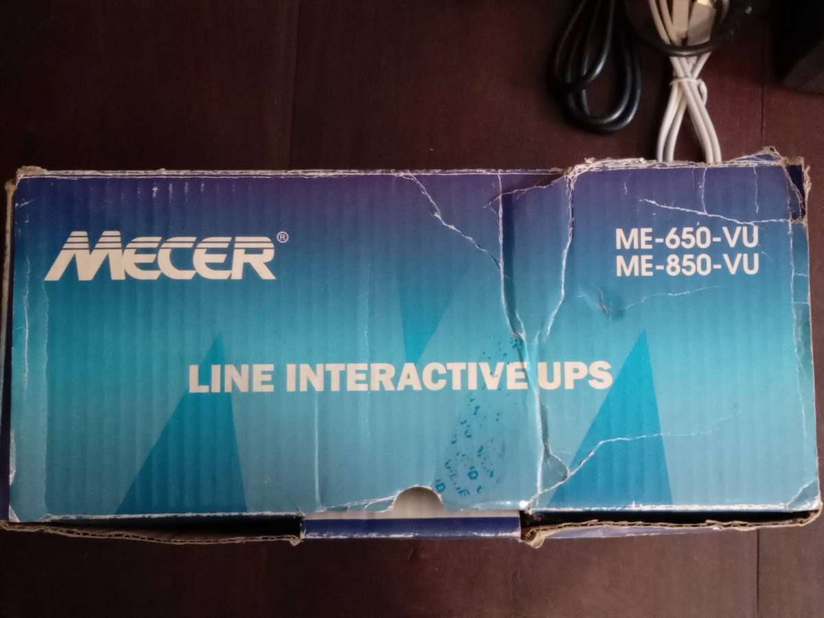 Mecer 850VA Line Interactive UPS (ME-650-VU / ME-850-VU)