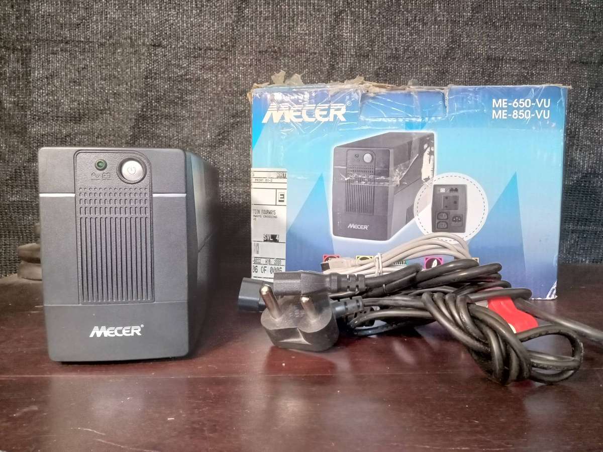 Mecer 850VA Line Interactive UPS (ME-650-VU / ME-850-VU)