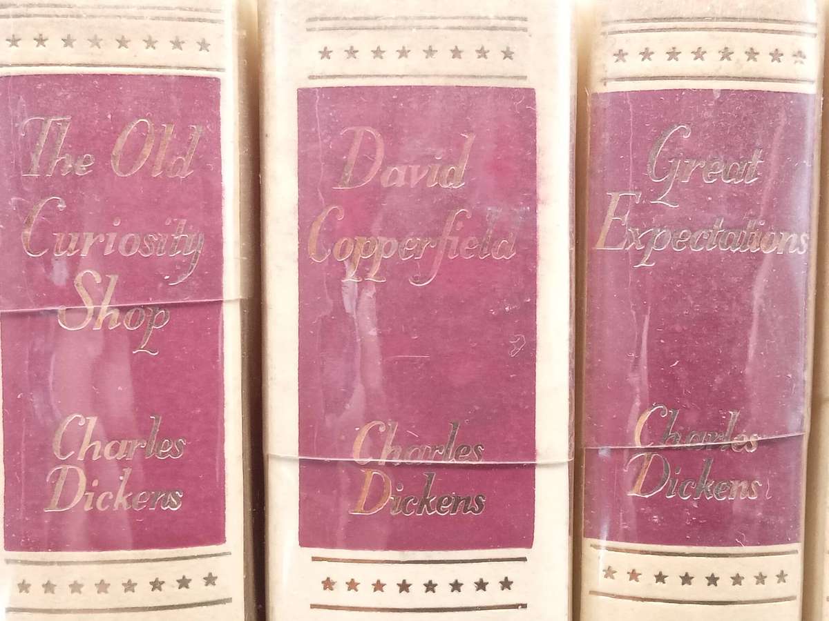 Rare VINTAGE Thomas Nelson and Sons 6 Classic Books Bundle