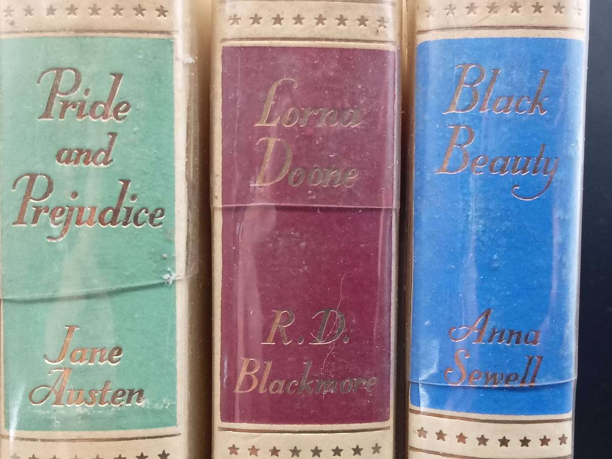 Rare VINTAGE Thomas Nelson and Sons 6 Classic Books Bundle