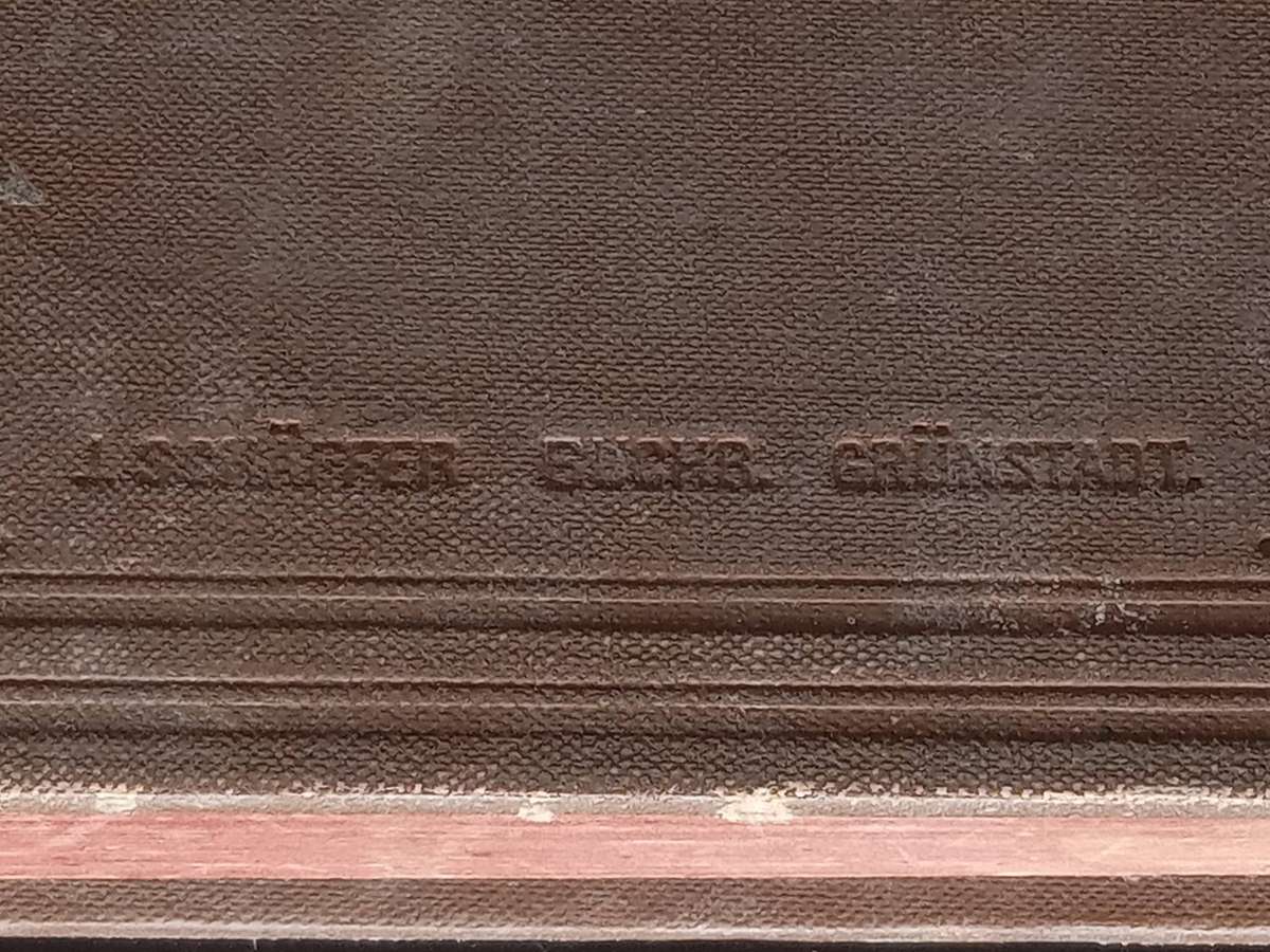 Selection of Antique Foreign Language Books Including Latin - English Dictionary