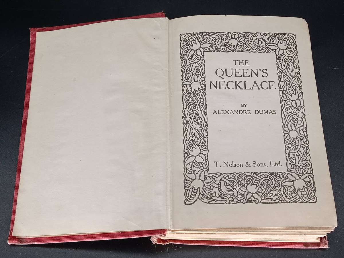 Set of 2 Dumas Classics (the Queens necklace - 1926 and Marguerite De Valois - 1925)