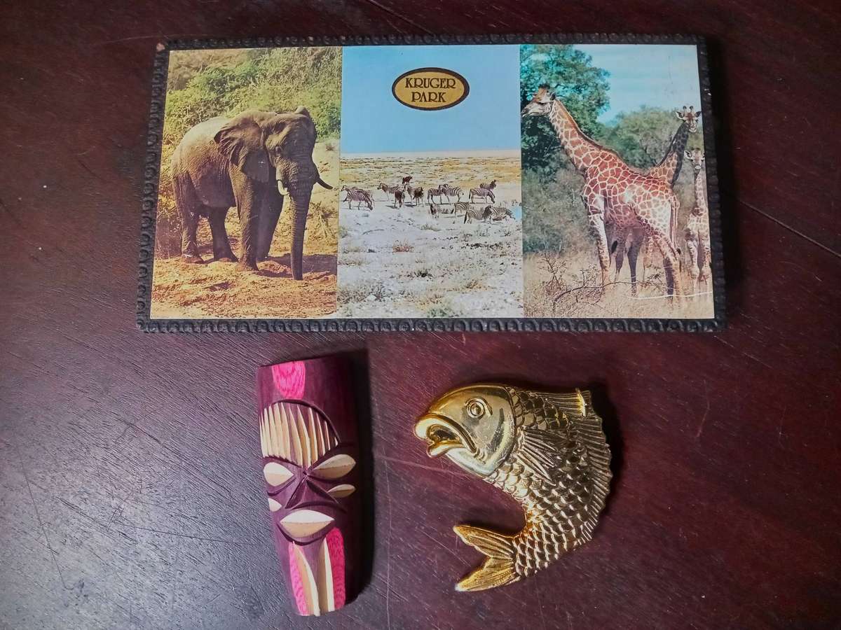 Collection of Various Vintage Africana items With Both Decorative  and Functional Use