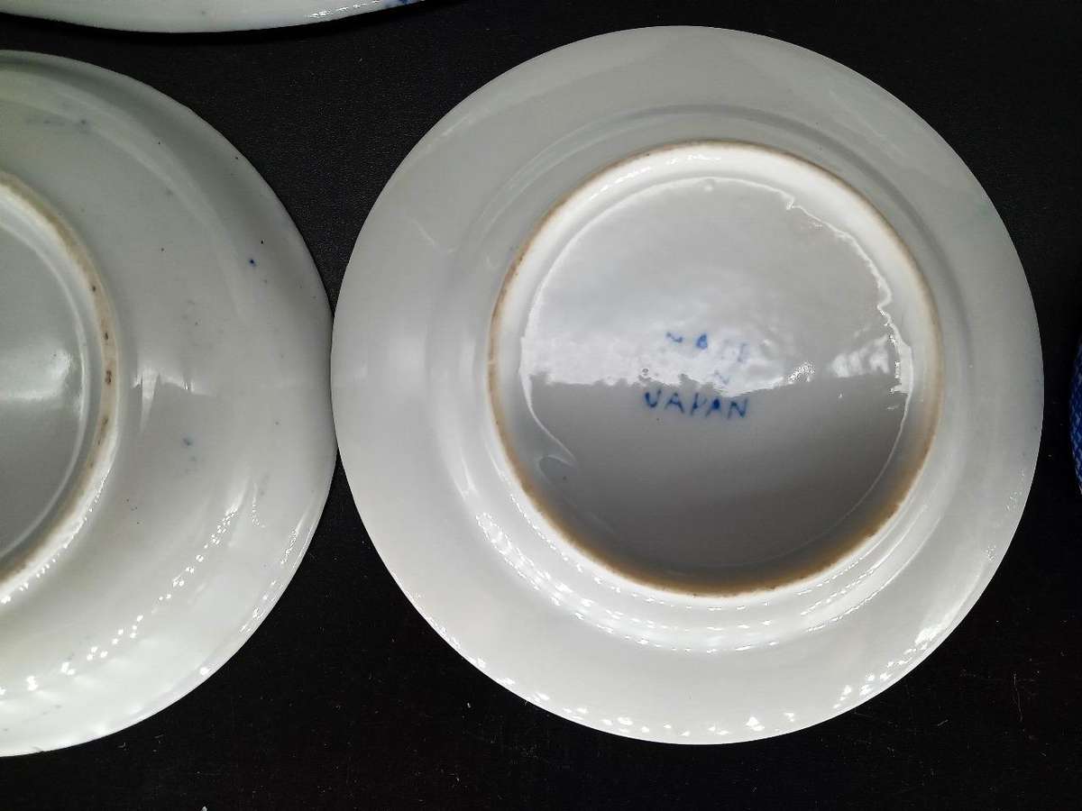 Vintage! Blue Willow Porcelain Children's Play Set (Incomplete Set)