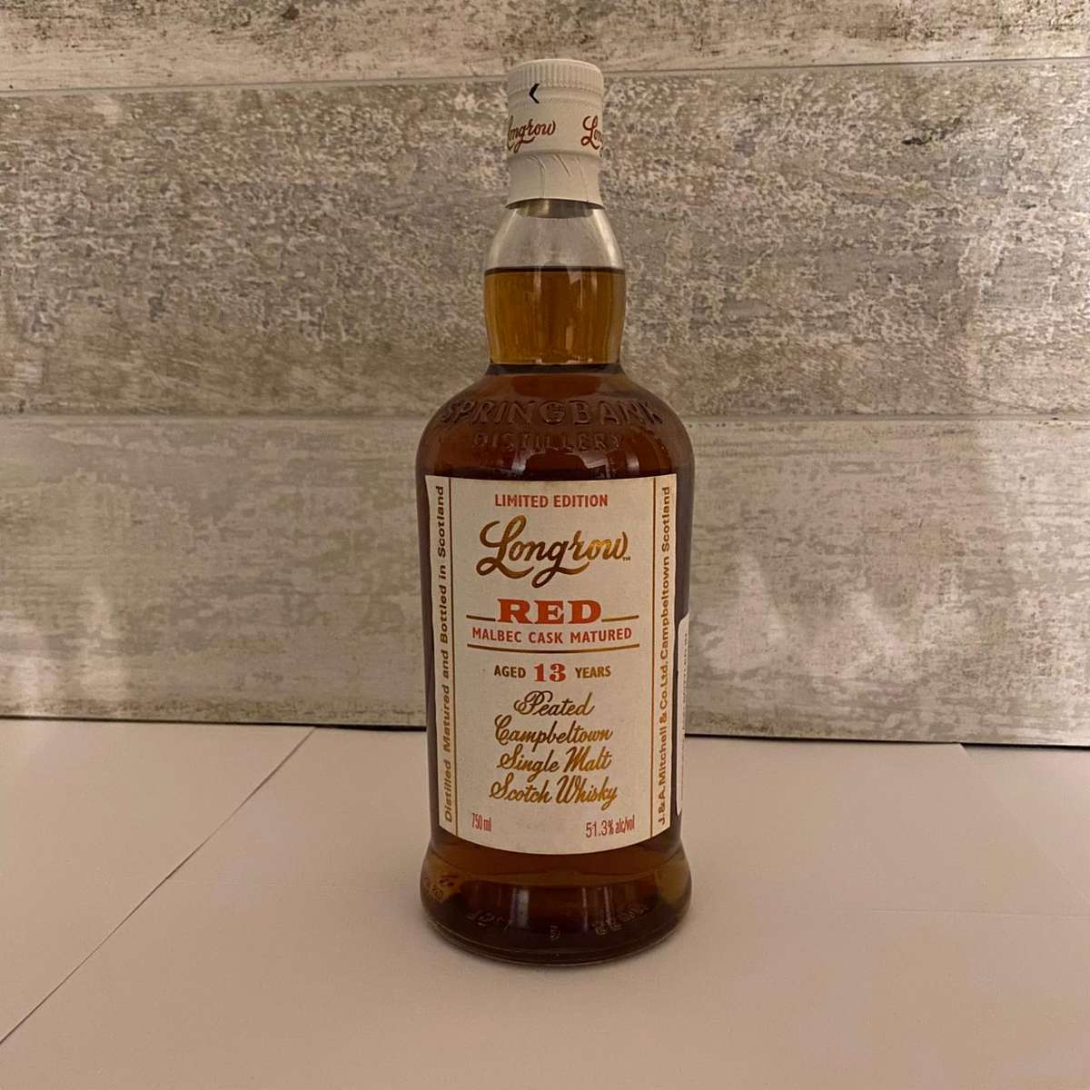 Longrow Red Malbec Cask Matured 2017 Release Whisky 13 Year Old