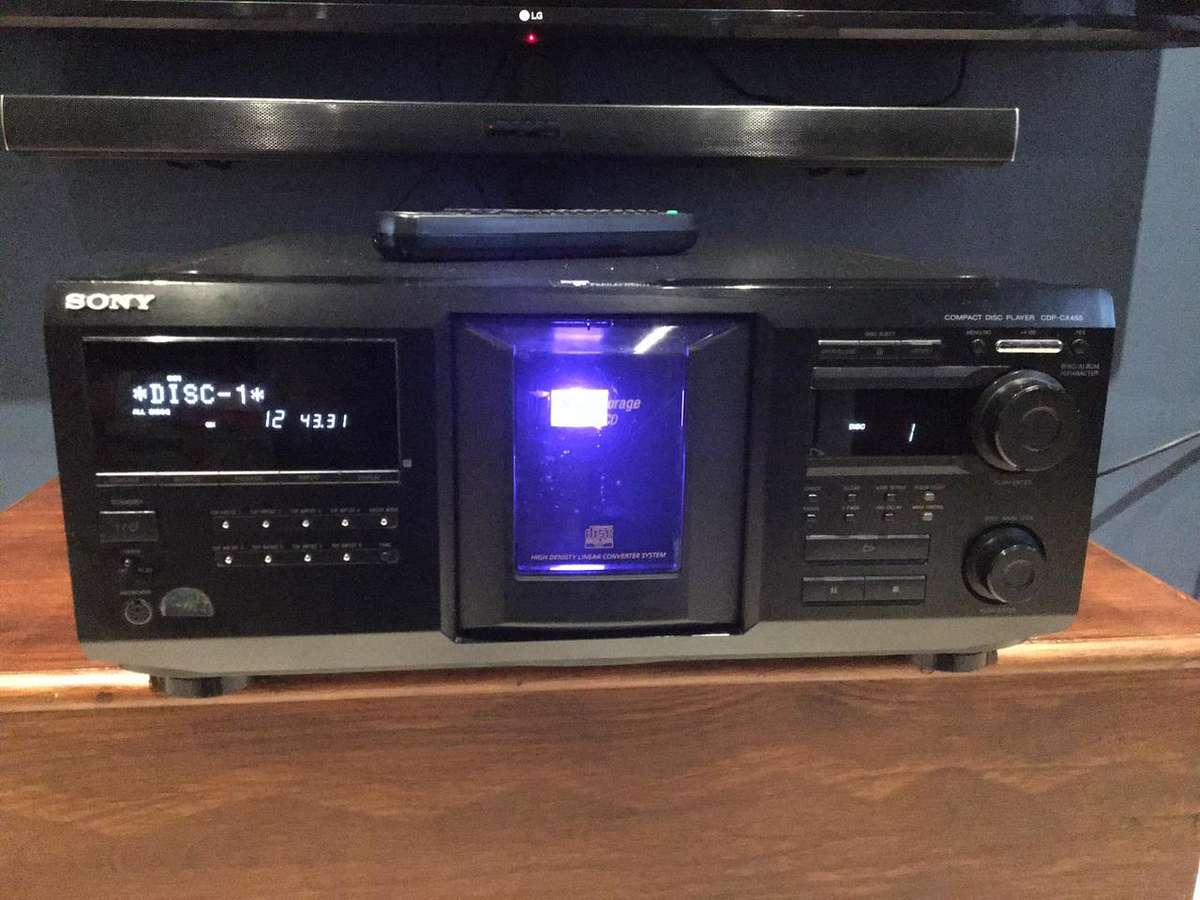 Sony CDP-CX455 Mega Storage 400 CD Disc Changer Player