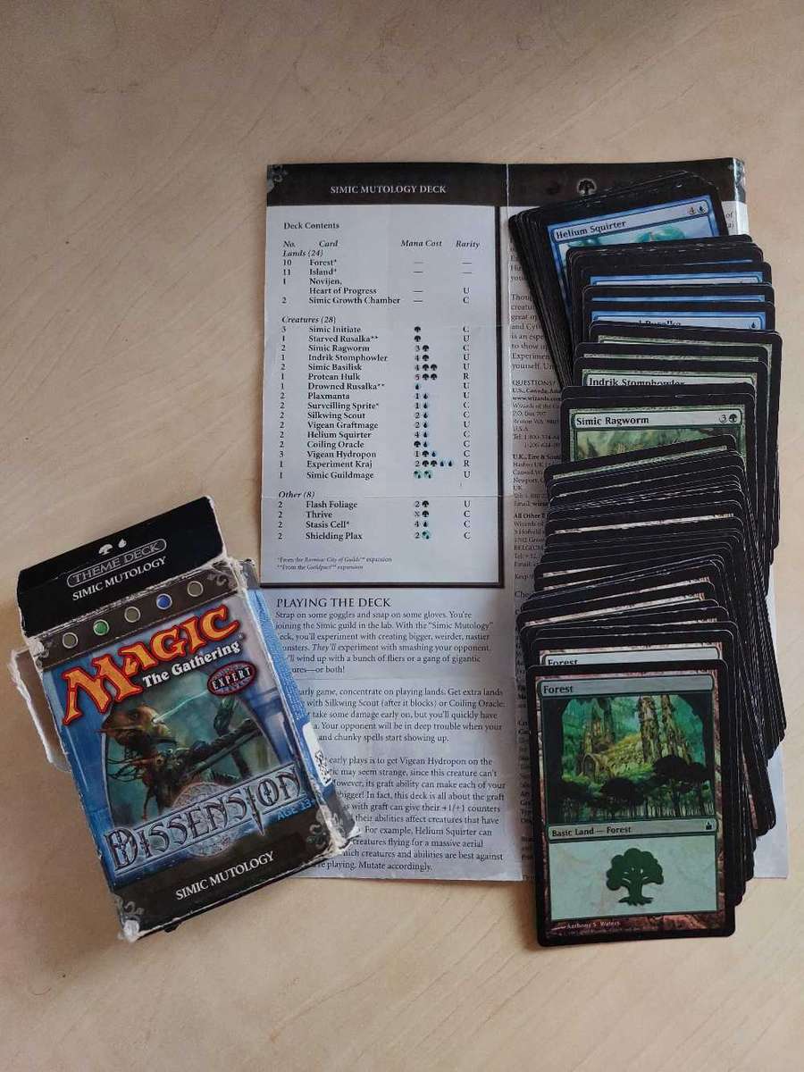 Magic The Gathering Theme deck