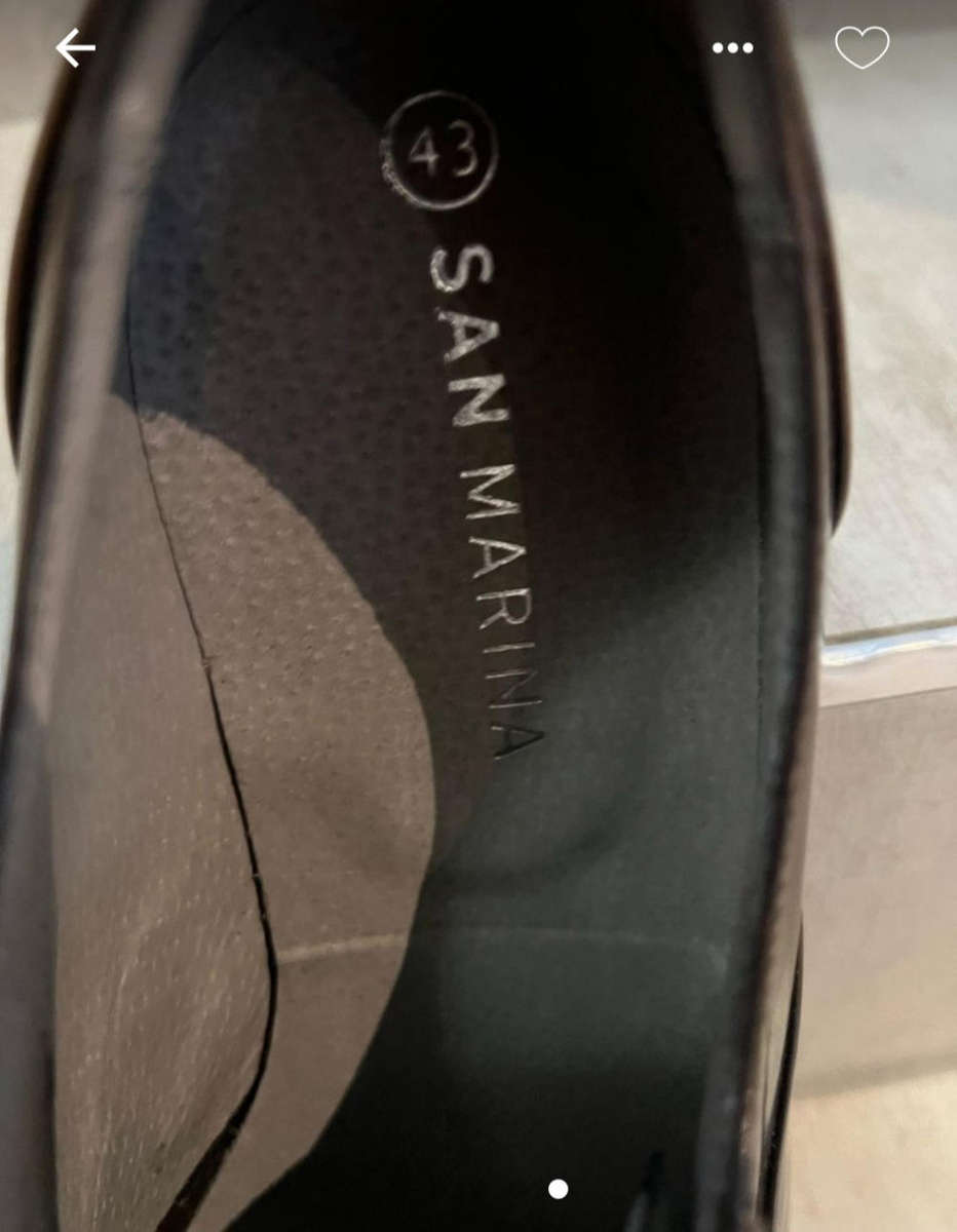 Brown San Marina, lace up shoes