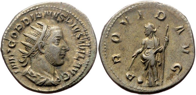 Ancient Roman Silver coin | Emperor Gordian III VF+ Condition (238-244 AD)