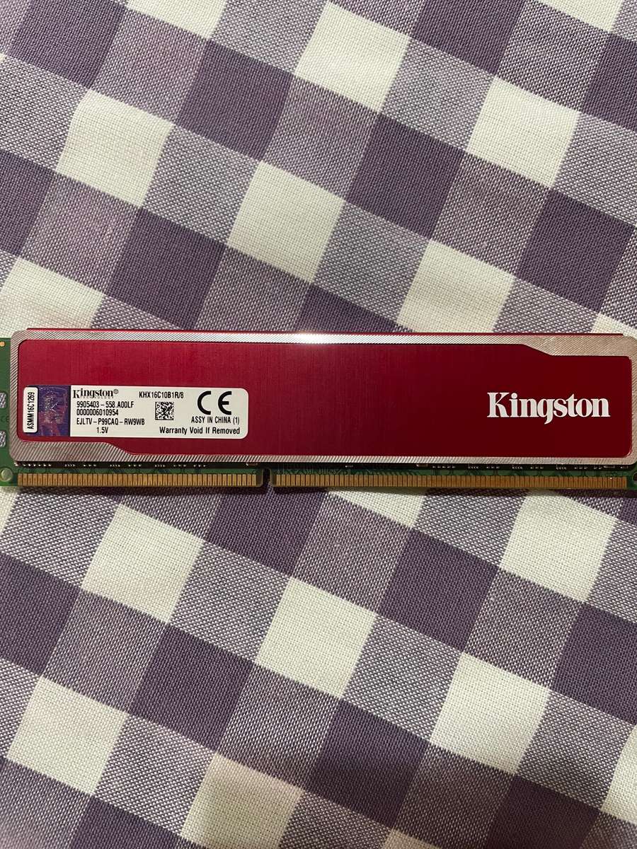 Kingston Hyper X 8GB ddr3 ram