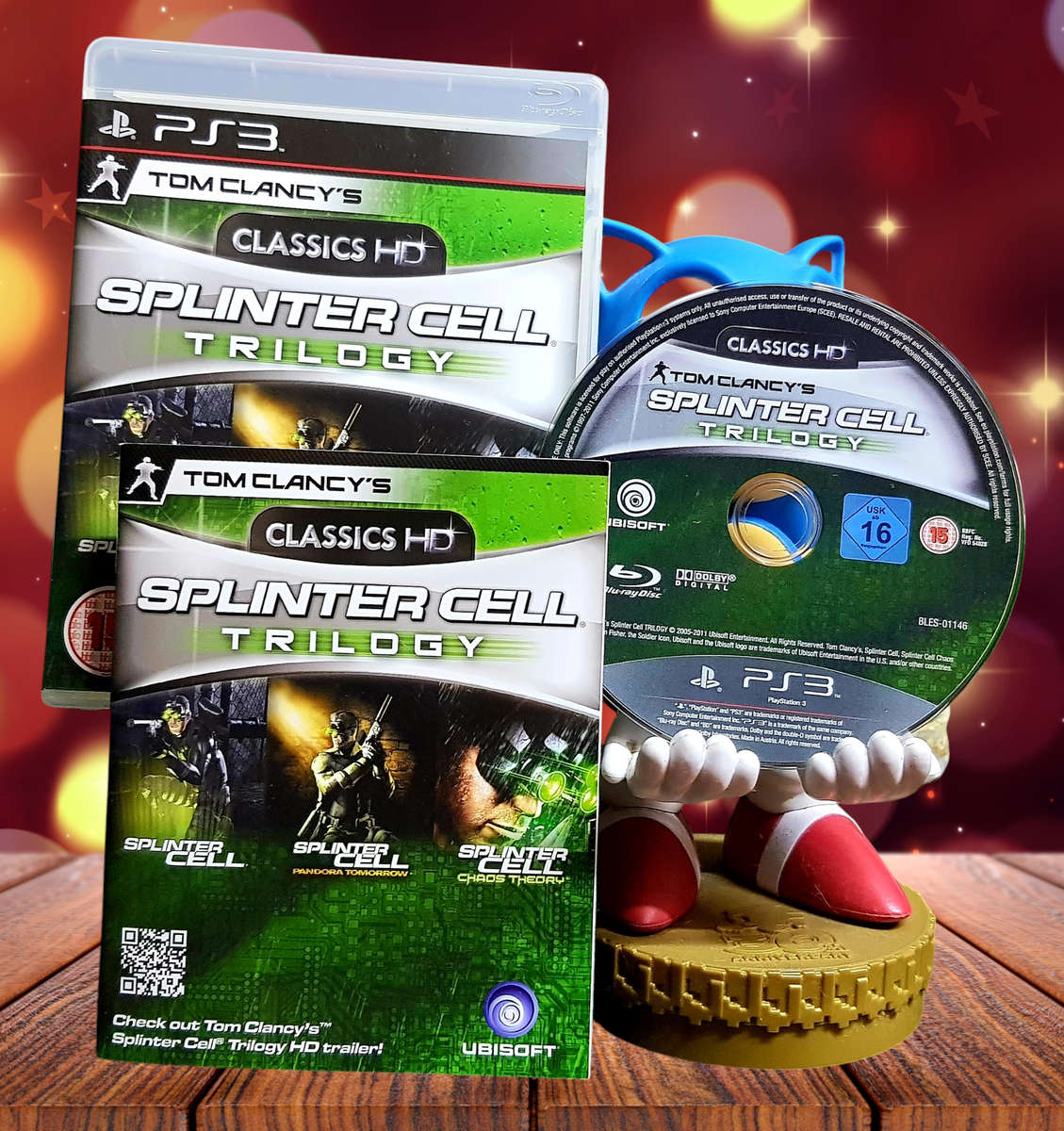 Tom Clancy's Splinter Cell Classic Trilogy HD - Complete in Box Playstation 3 - Excellent Condition