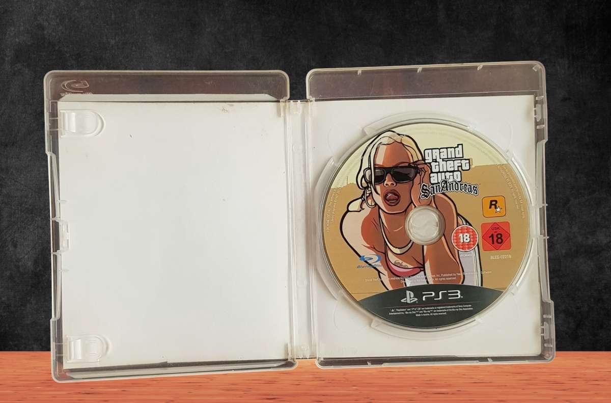 PlayStation 3 Game Grand Theft Auto San Andreas Very Good Condition