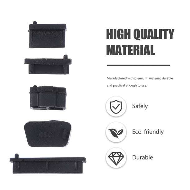 16Pcs Universal Silicone Anti Dust Port Plugs Cover Stopper for Laptop Notebook