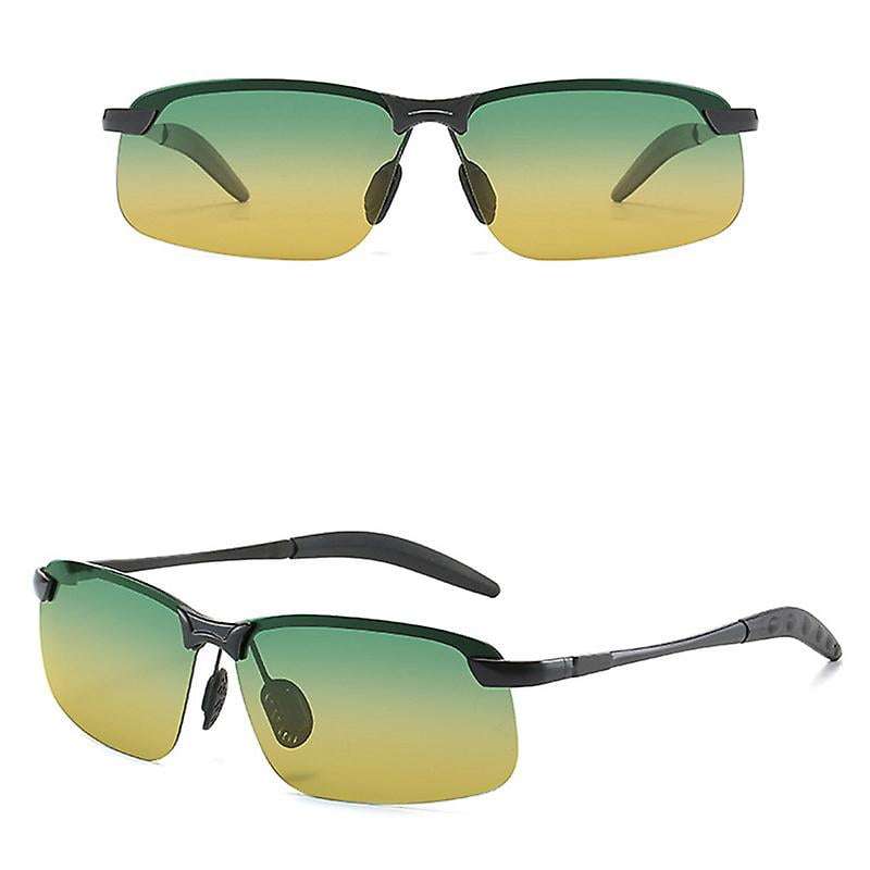 Men Polarized Driving Glasses Sun Glasses Day Night Vision Driver's Eyewear