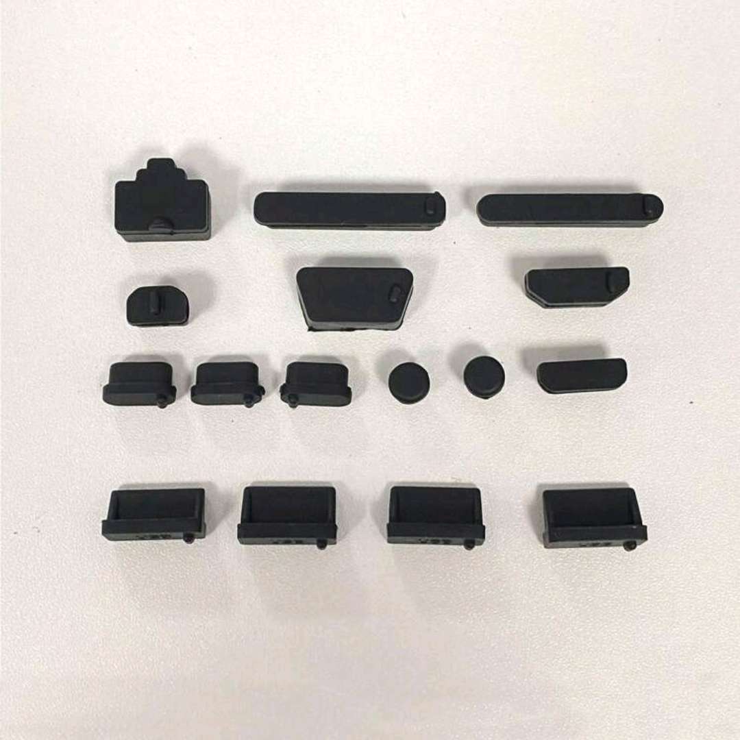 16Pcs Universal Silicone Anti Dust Port Plugs Cover Stopper for Laptop Notebook