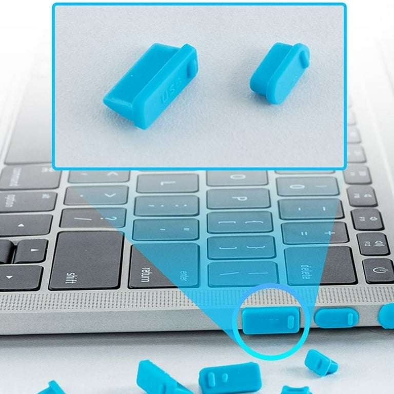 16Pcs Universal Silicone Anti Dust Port Plugs Cover Stopper for Laptop Notebook