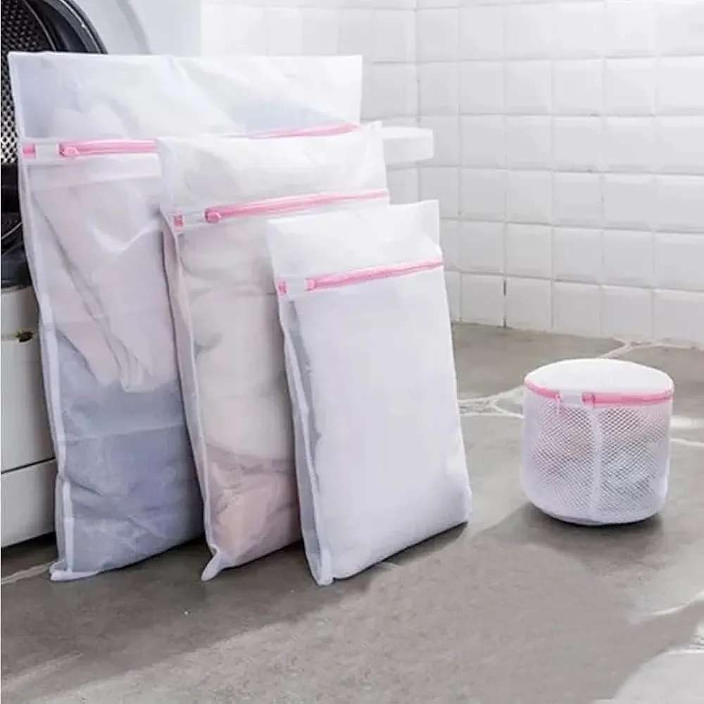 4Pcs Washing Bags For Laundry Sorting, Mesh Wash Bags,Wash Protection Bags, Suitable For Washing