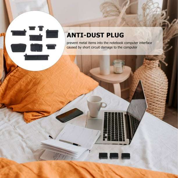 16Pcs Universal Silicone Anti Dust Port Plugs Cover Stopper for Laptop Notebook