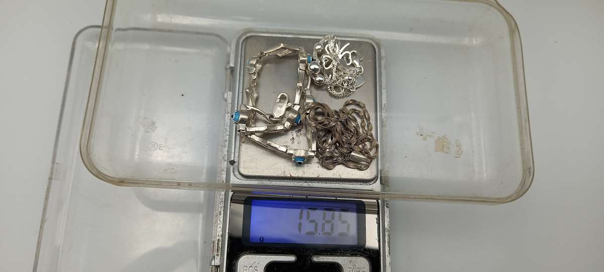 Lot of 3 Sterling Silver Bracelets