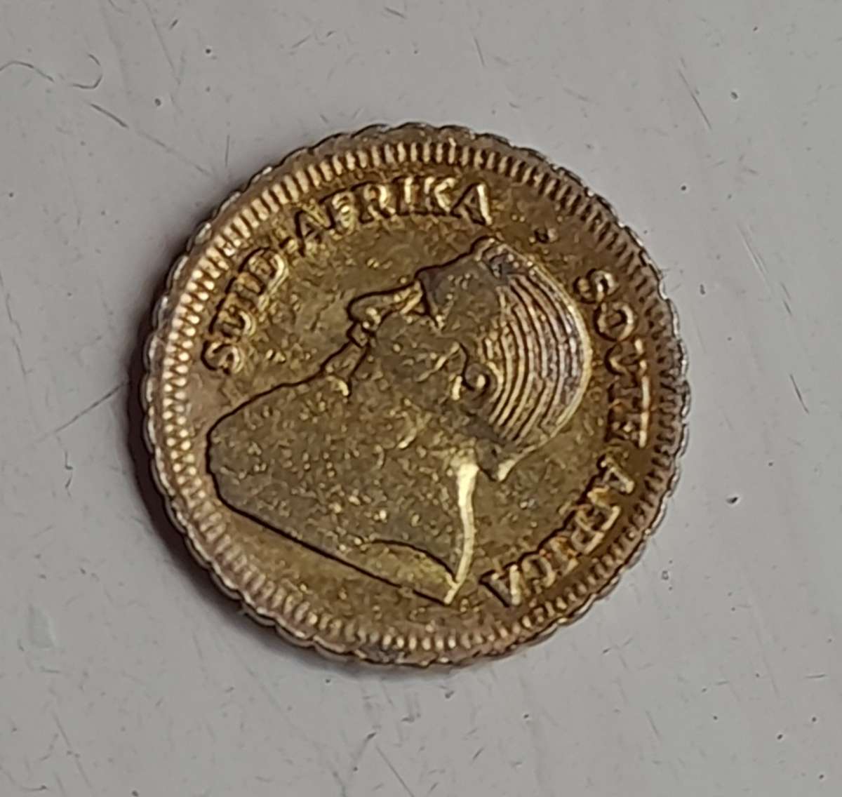 1978 Fine Brass Krugerrand