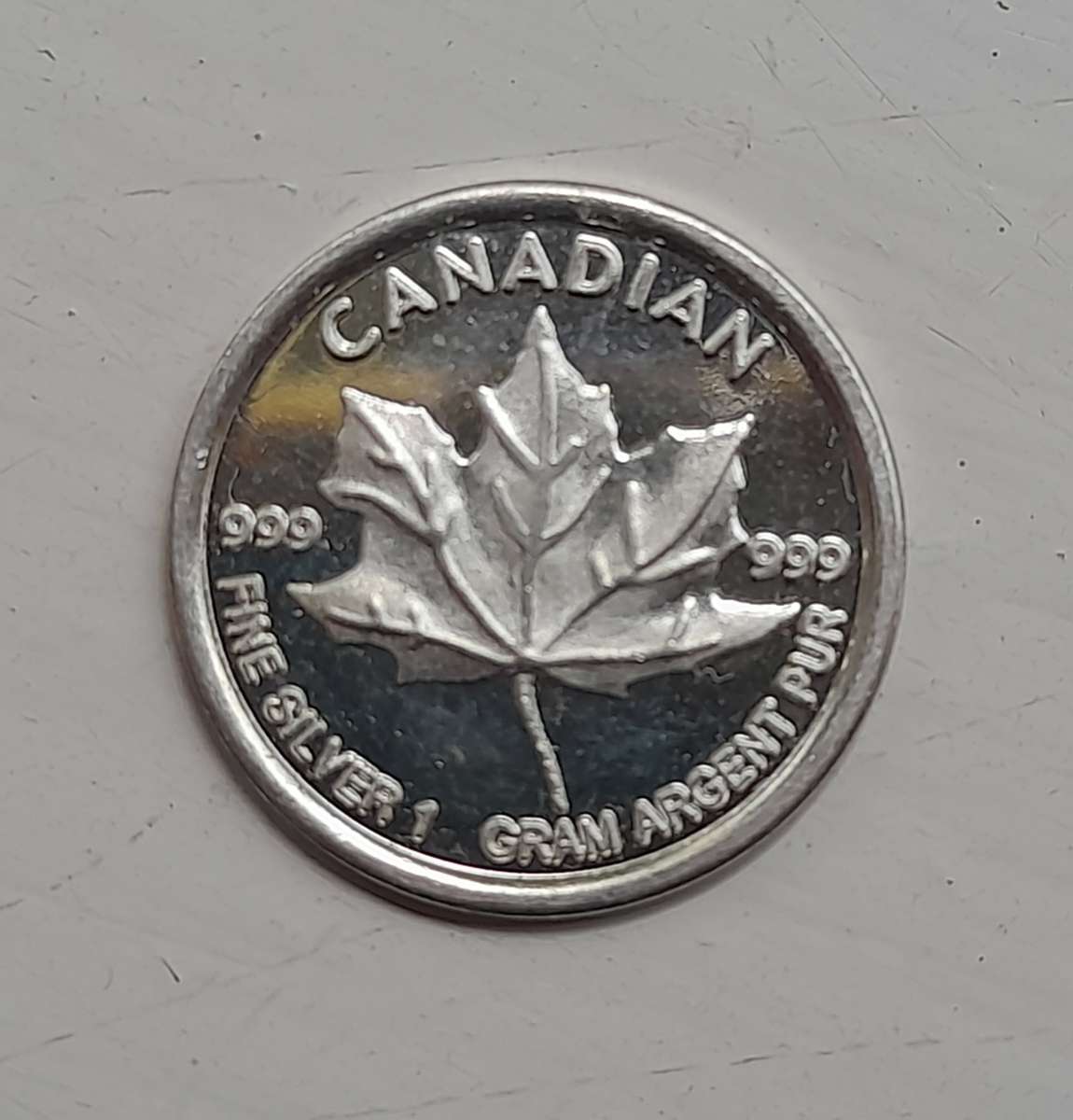 Canada 1g Fine Silver