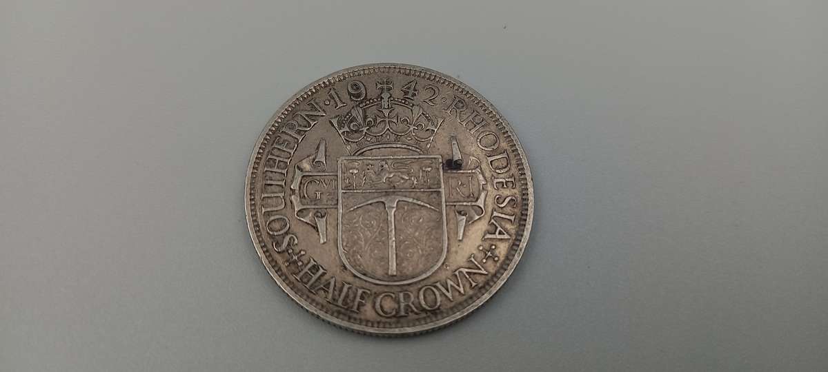 1940. 41 and 42 Southern Rhodesians Half Crowns 92.5% Silver