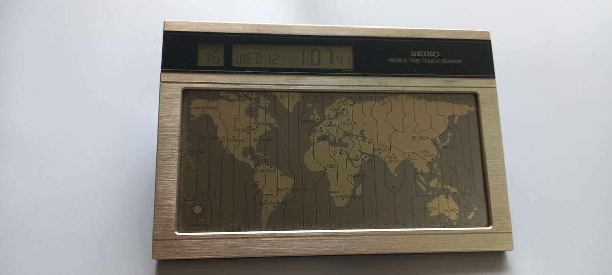 Seiko world time touch sensor