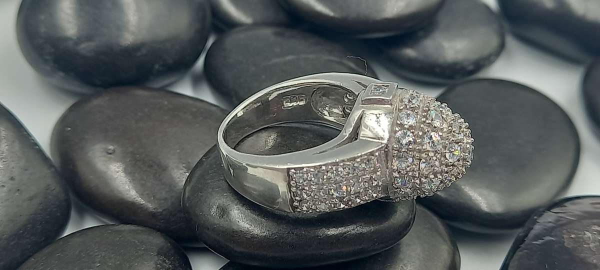 Unusual Sterling Silver Ring