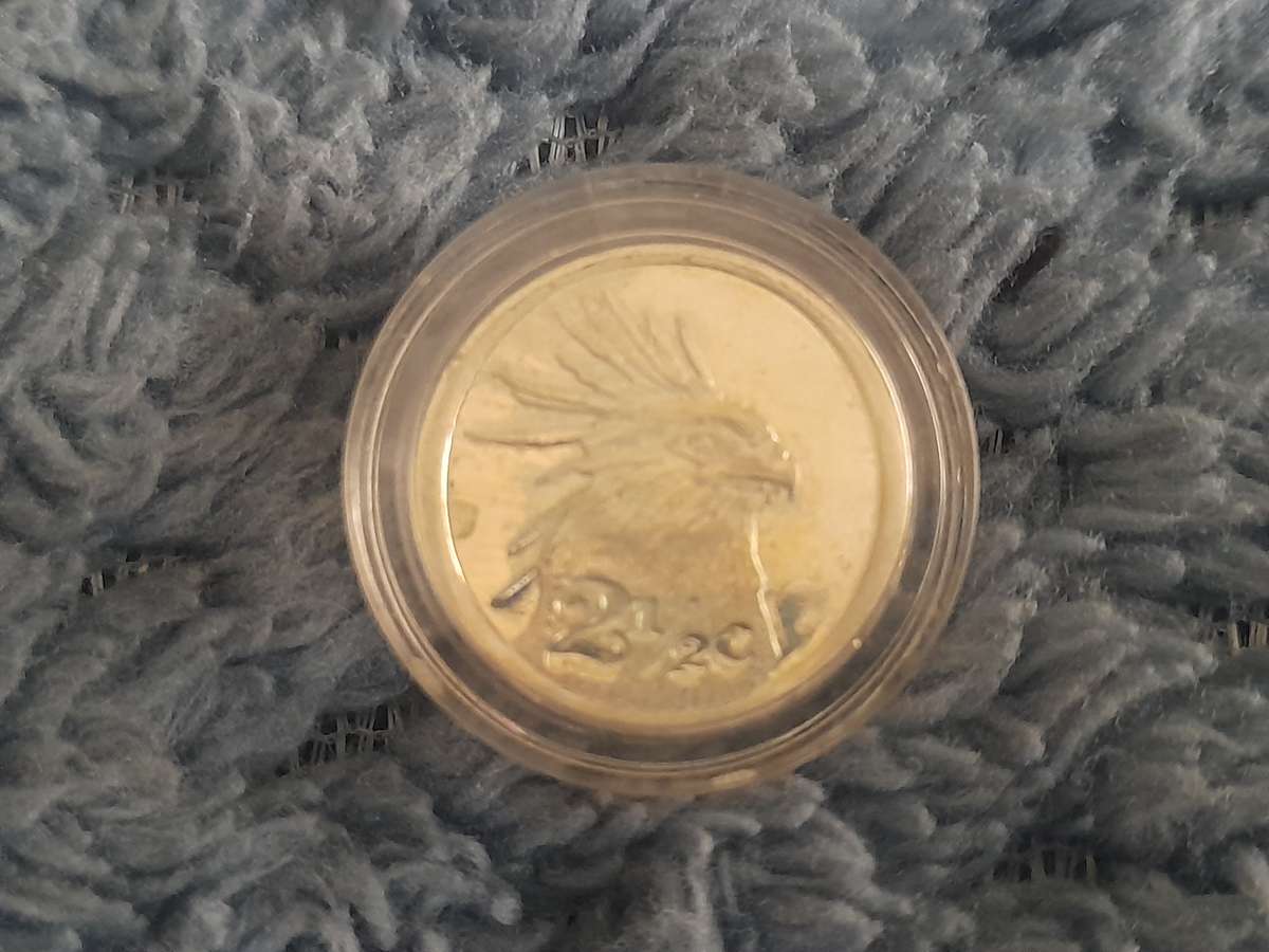 2006 2 1/2 tickey Secretary Bird