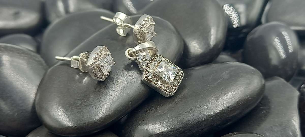 Beautiful Sterling Silver Set