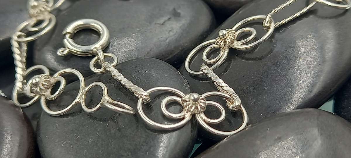 Beautiful Sterling Silver Bracelet