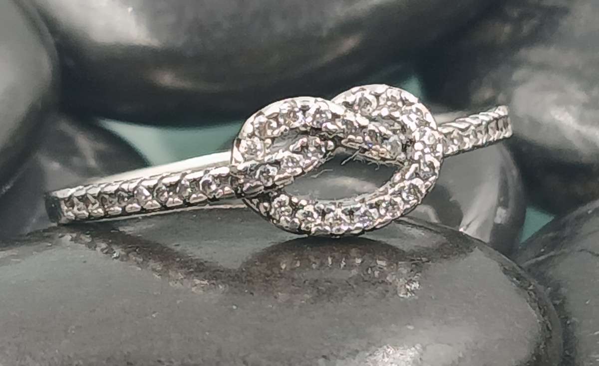 Beautiful Sterling Silver Promise Ring
