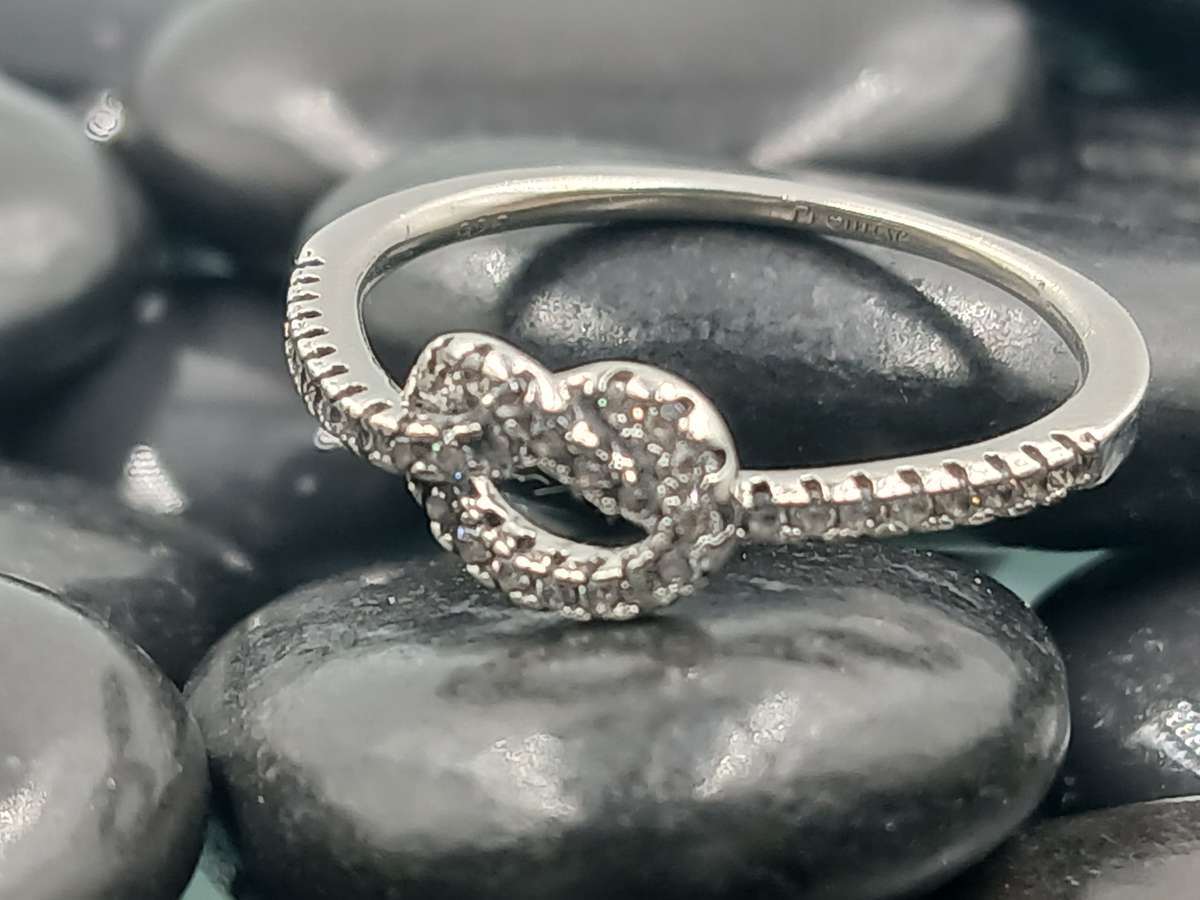 Beautiful Sterling Silver Promise Ring
